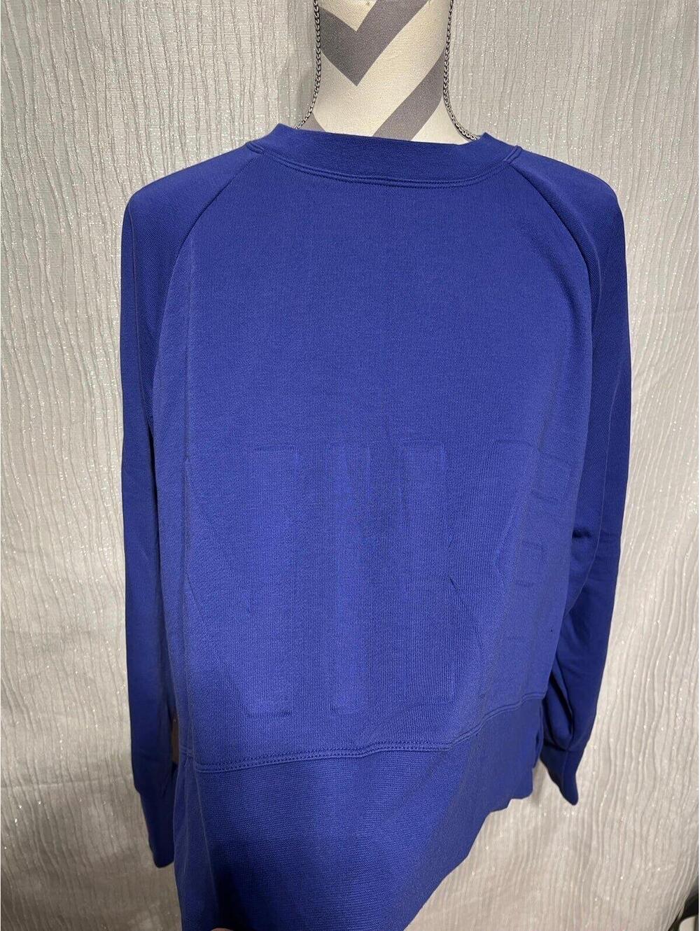 Nike women's blue pullover sweater